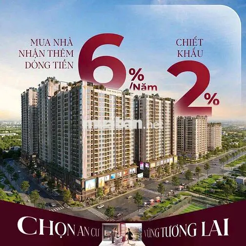 Căn Hộ Đức Hòa, Trả Trước 10% Nhận Nhà Ngay, Tặng Gói Full Nội Thất