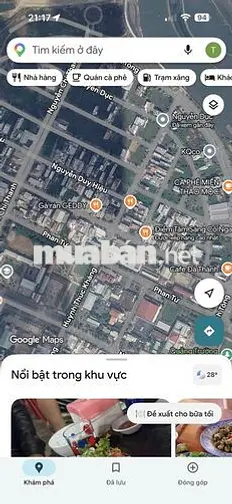 Bán đất mặt tiền đường Nguyễn Dục_2,2 tỷ