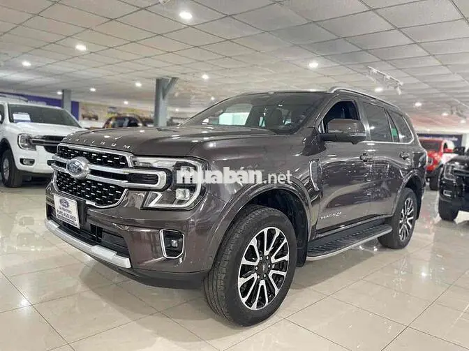 Ford Everest Platinum 2024 41.000km Nâu