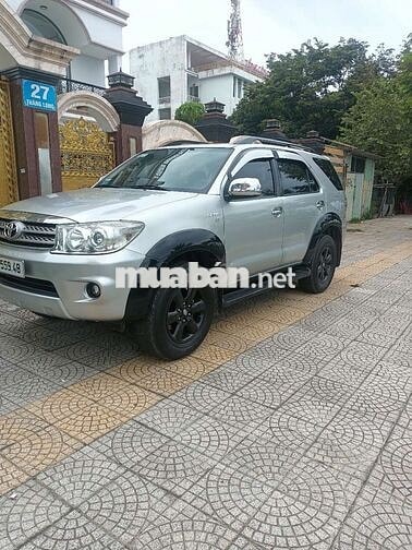 Toyota Fortuner 2009 Bạc Tự động Xăng 7 chỗ