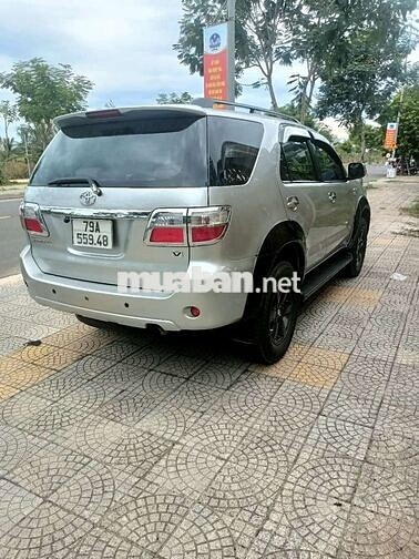 Toyota Fortuner 2009 Bạc Tự động Xăng 7 chỗ