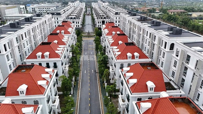 Bán nhà Biệt Thự Phố mặt đường 60m dự án Avenue Garden đường Tây Thăng