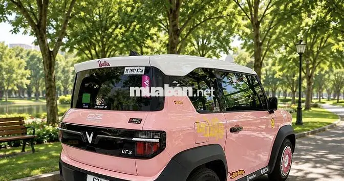 VinFast VF3 2025 Điện Hồng