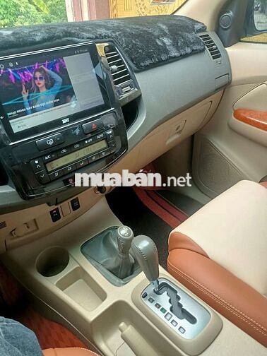 Toyota Fortuner 2009 Bạc Tự động Xăng 7 chỗ