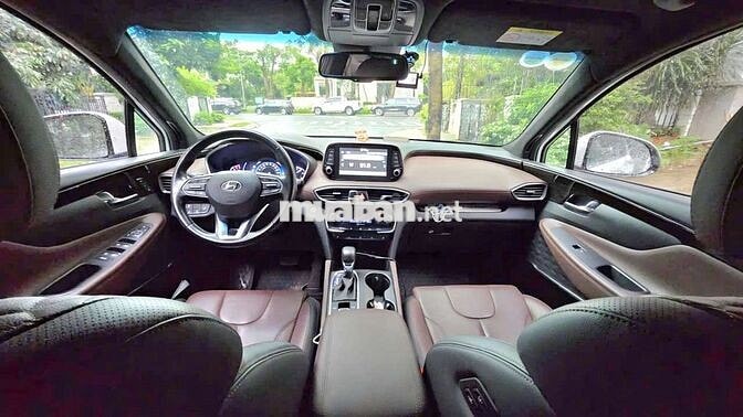 Hyundai Santa Fe 2021 Premium Xăng 47000 km Trắng