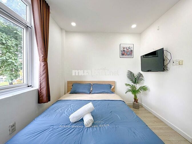 CĂN HỘ 1PN TÁCH BẾP BAN CÔNG VIEW BỜ KÈ THOÁNG MÁT