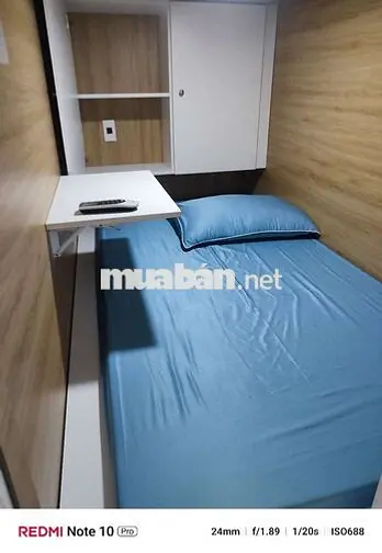 Tìm slot nam ở sleep box, bao điện nước, chỉ 1.4tr