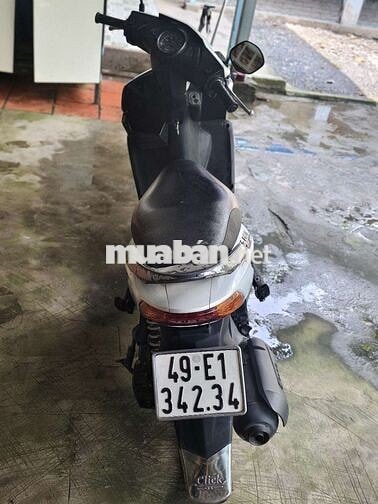 Honda Click 108cc 2014 Trắng-Đen