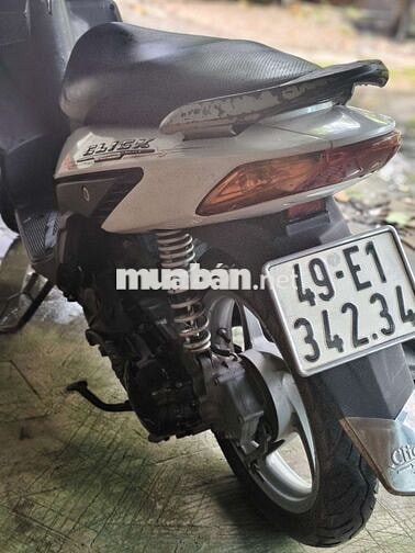 Honda Click 108cc 2014 Trắng-Đen