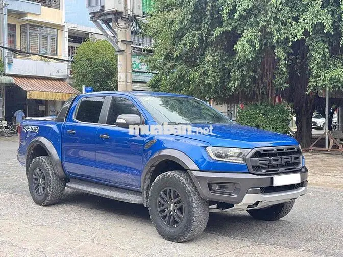 Ford Ranger Raptor 2018 Xanh