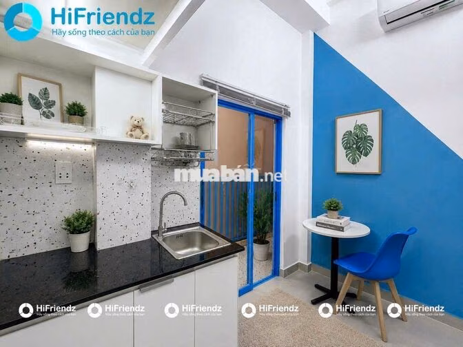 Căn gác full nội thất siêu đẹp