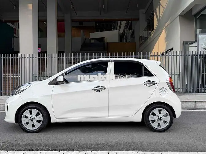 Kia Morning 2015 Trắng Ghế da