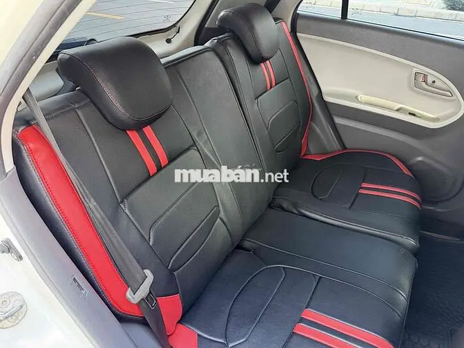 Kia Morning 2015 Trắng Ghế da