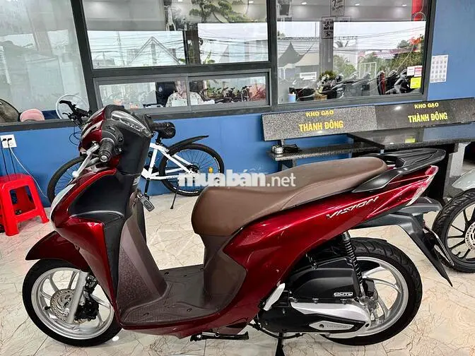 Honda Vision 2025 Cao Cấp màu Đỏ
