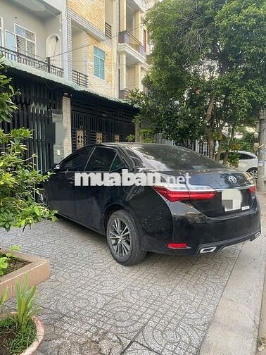 Toyota Corolla Altis 2018 Đen Ghế da