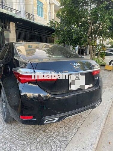Toyota Corolla Altis 2018 Đen Ghế da