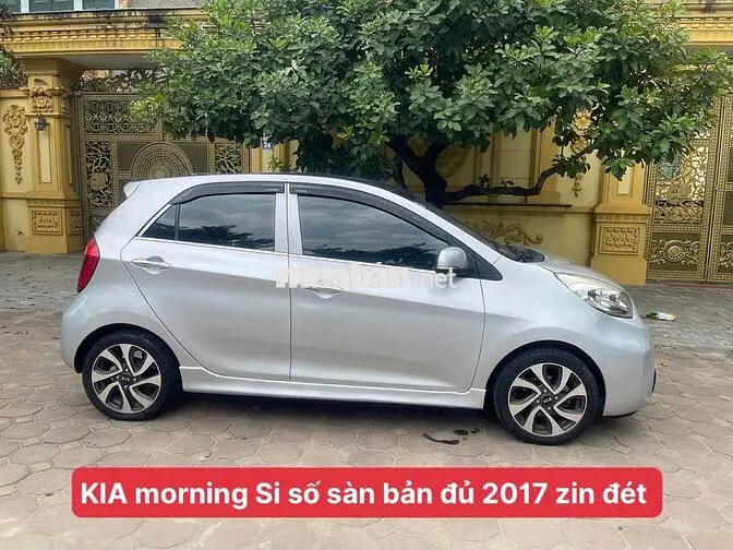 KIA Morning Si 2017 Số sàn Bạc