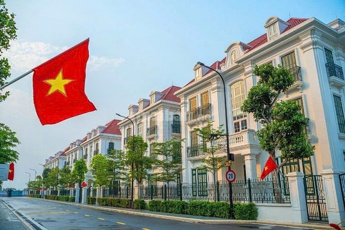 Bán siêu phẩm biệt thự Avenue Garden đường Tây Thăng Long giá đầu tư
