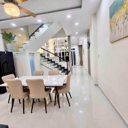 Bán  Nhà HXH Võ Văn Kiệt 100m² – 3 Tầng  – Full Nội 