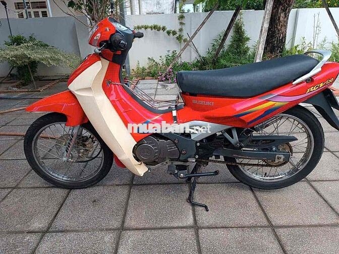Suzuki Xipo RGV 120 2000 Đỏ 6 số 95% mới