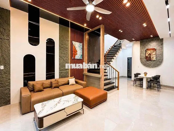 🏡 Bán Nhà 1 Trệt 1 Lầu 4,5x23m – 3PN – Sổ Riêng – Hẻm Ô Tô 6m – Gần Ch
