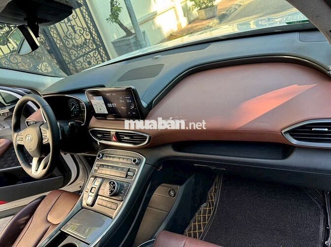 Hyundai Santafe 2022 Bản cao cấp Máy Dầu Trắng