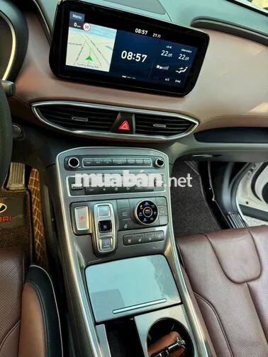 Hyundai Santafe 2022 Bản cao cấp Máy Dầu Trắng