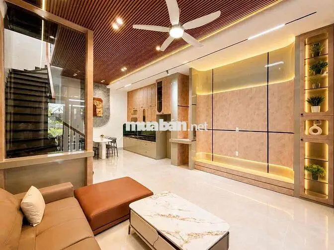 🏡 Bán Nhà 1 Trệt 1 Lầu 4,5x23m – 3PN – Sổ Riêng – Hẻm Ô Tô 6m – Gần Ch
