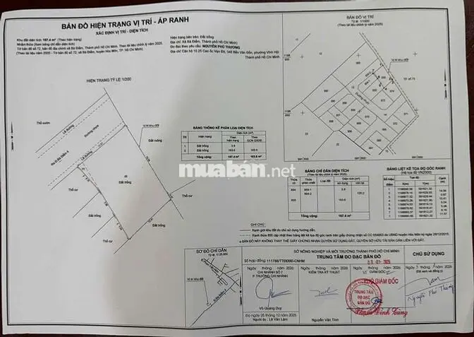Bán Đất Bà Điểm 4,đường nhựa 7m.DT:163,6m.khu dân cư hiện hữu