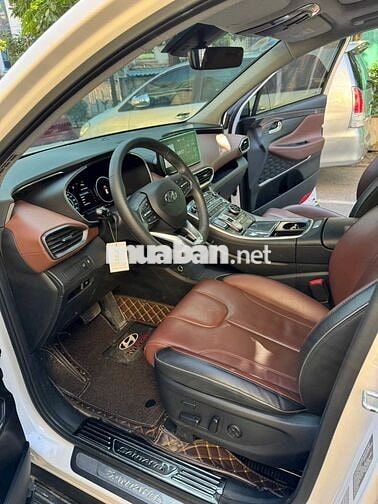 Hyundai Santafe 2022 Bản cao cấp Máy Dầu Trắng