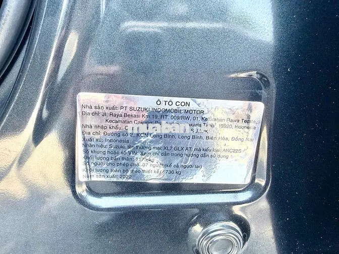 Suzuki XL7 2022 Tự động Đen Nhập khẩu