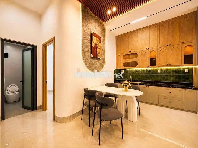 🏡 Bán Nhà 1 Trệt 1 Lầu 4,5x23m – 3PN – Sổ Riêng – Hẻm Ô Tô 6m – Gần Ch