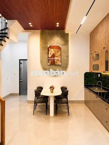🏡 Bán Nhà 1 Trệt 1 Lầu 4,5x23m – 3PN – Sổ Riêng – Hẻm Ô Tô 6m – Gần Ch