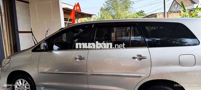 Toyota Innova E 2014 Số sàn Bạc