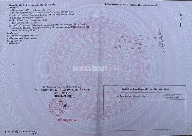 Chính chủ bán nhà Thạnh Đức gò dầu Tây ninh full thổ cư