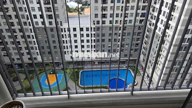 BÁN GẤP CĂN GÓC 2PN 2WC BCONS GARDEN – FULL NỘI THẤT – BAN CÔNG THOÁNG