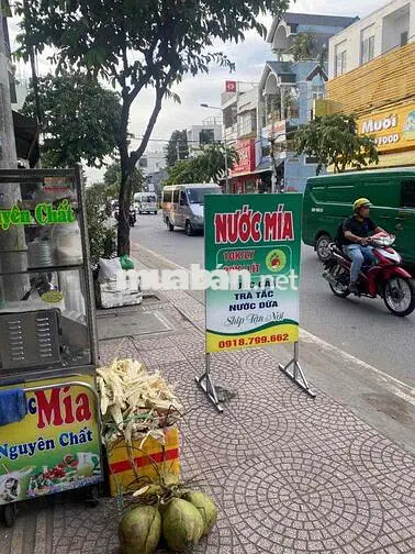 Mặt bằng bán nước mía,nước cam,cafe mang đi