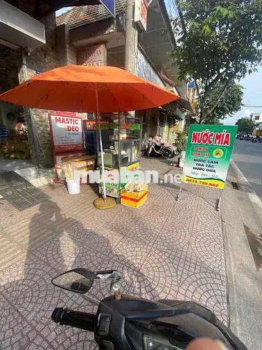 Mặt bằng bán nước mía,nước cam,cafe mang đi