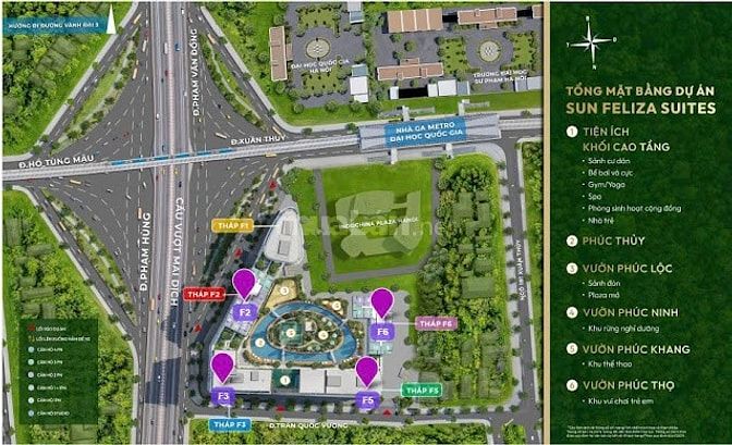 Tiềm năng cho thuê căn hộ tại dự án Sun Feliza Suites Cầu Giấy