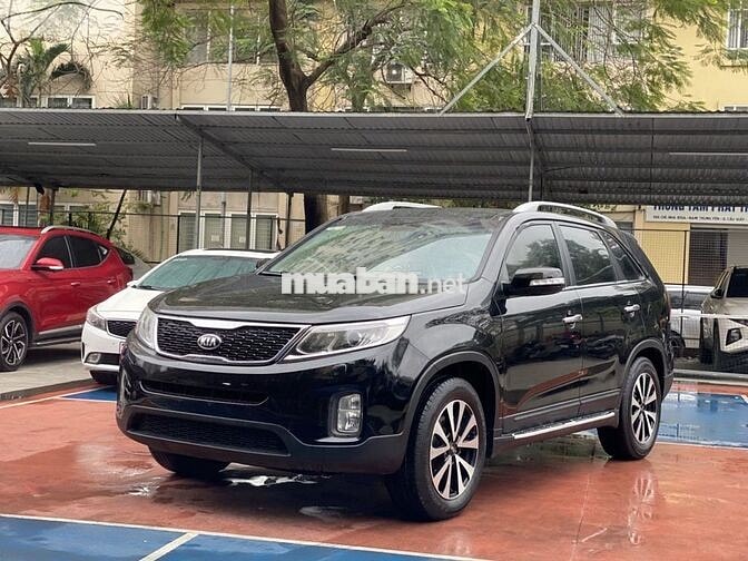 Kia Sorento 2016 Dầu Tự động Đen 12 vạn km