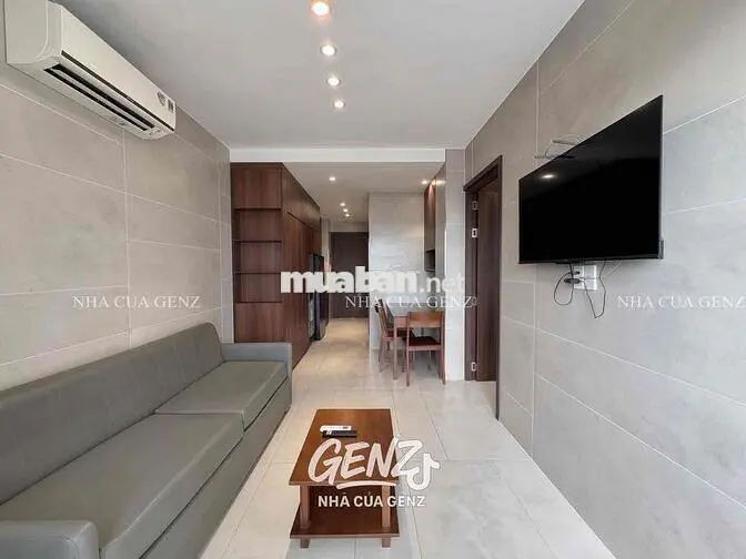 cho thuê 1 phòng ngủ - 1 phòng khách ban công gần sân bay - giáp PN