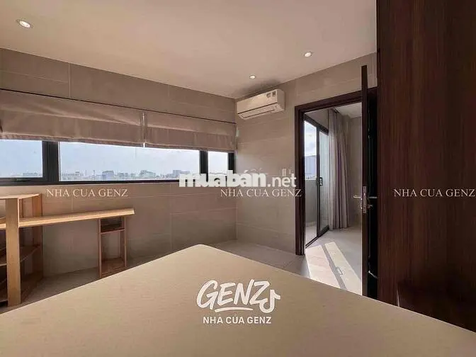 cho thuê 1 phòng ngủ - 1 phòng khách ban công gần sân bay - giáp PN