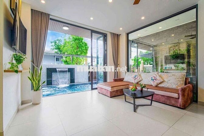 🇻🇳CHO THUÊ BIỆT THỰ RỘNG -ĐƯỜNG  PHAN BÁ VÀNH - HỒ BƠI -9 PHÒNG - 10wc 