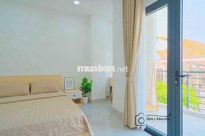 Căn hộ 1PN - Thích Quảng Đức - Full nội thất, ban công, tách bếp