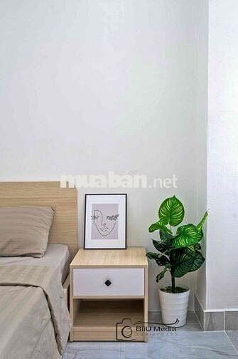 Căn hộ 1PN - Thích Quảng Đức - Full nội thất, ban công, tách bếp