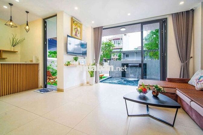 🇻🇳CHO THUÊ BIỆT THỰ RỘNG -ĐƯỜNG  PHAN BÁ VÀNH - HỒ BƠI -9 PHÒNG - 10wc 