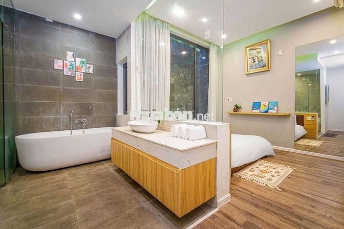 🇻🇳CHO THUÊ BIỆT THỰ RỘNG -ĐƯỜNG  PHAN BÁ VÀNH - HỒ BƠI -9 PHÒNG - 10wc 