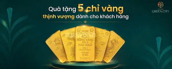 Tặng ngay 300tr - căn TN19-XX tại Vinhomes Hậu Nghĩa - Giả Chỉ 5 tỷ