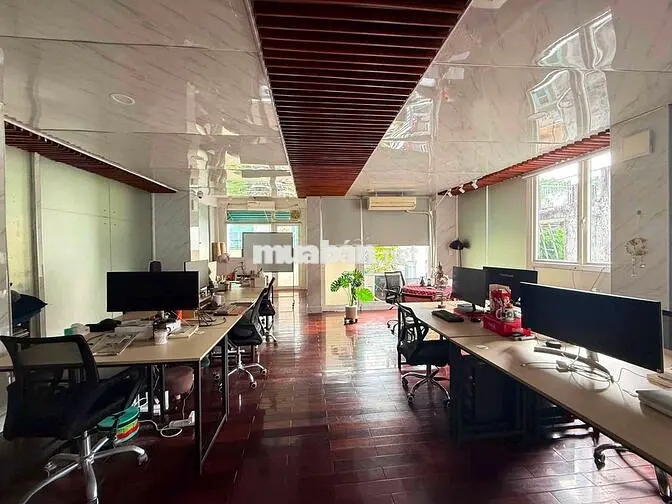 CHO THUÊ VĂN PHÒNG QUẬN 10 - DIỆN TÍCH HƠN 100M2 - FULL NỘI THẤT