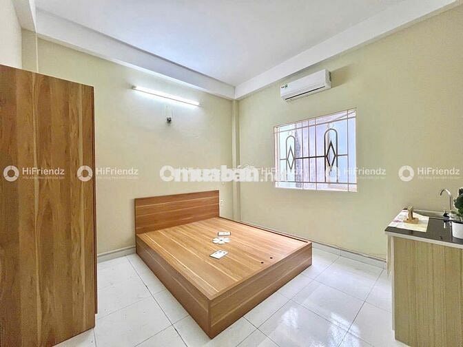 CHO THUÊ PHÒNG STUDIO CỬA SỔ TRỜI CÓ TỦ LẠNH, MÁY LẠNH_NGAY VHU, ÂU CƠ